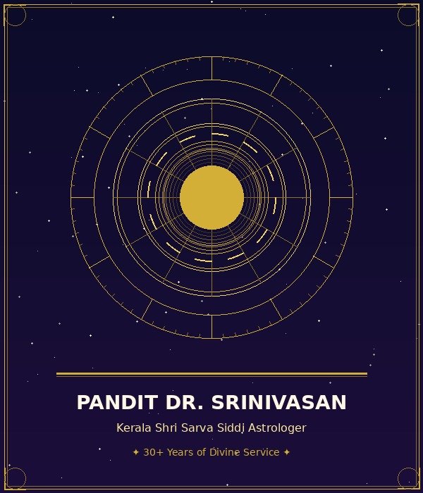 Pandit Dr. Srinivasan - Best Astrologer in Bangalore